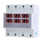 Digital 3 Phase Energy Meter, 1-63A