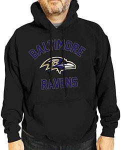 Baltimore Ravens Gameday Hoodie Pullover Sweatshirt - Black, XXX-Large