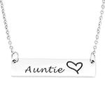 AHAETH Auntie Necklaces for Women A