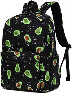 Avocado School Backpack for Teens Girls, Womens College Bookbags Kids School Bags Laptop Backpacks