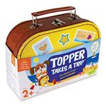 Peaceable Kingdom Topper Takes A Trip â€“ The Match It and Pack It Game for You and Your 2 Year Old