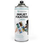 Evergreen Goods Inkjet Fixative Spray - Professional Inkjet Print Fixing Spray for Ultimate UV Print Protection and Print Waterproofing - Enhance & Preserve Your Prints with Confidence (Matte Finish)