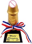 Bachelor Hen Stag Party Favors Novelty Funny Dick Willy Golden Joke Gifts Award Trophy Prop Adult Birthday Toy