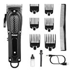 KEMEI Hair Clippers for Men Cordless Professional Barber Clippers for Hair Cutting & Beard Trimmer Grooming Kit Rechargeable Hair Trimmer