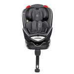 Ickle Bubba Radial Group 0+/1/2 Car Seat, Suitable from Birth to 25kg (Approx. 7 Years), 360 Degree Rotating Design for Easy Access & Integrated ISOFIX Base for Secure Installation - Grey/Black