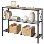 Hoctieon Industrial Console Table, 