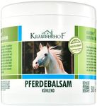 Kräuterhof Horse Balm Cools and Revitalises Precious Herbal Extracts from Horse Chestnut Arnica Rosemary and Mint Oil 500 ml Tub Sealed with Aluminum Foil