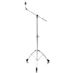 GRIFFIN Cymbal Boom Stand | Double Braced Drum Percussion Gear Hardware Set | Adjustable Height | Arm Holder With Counterweight Adapter for Mounting Heavy Duty Weight Crash &Ride Cymbals For Drummers