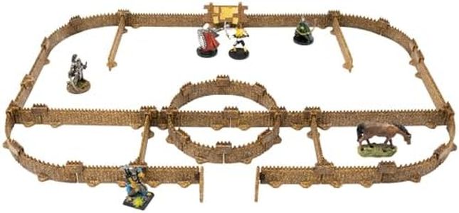 Dirt Cheap Dungeons - Palisades Kit | Modular & Customizable | Injection-Molded for Superior Durability | TTRPG Accessories for D&D, Daggerheart, & Tabletop Gaming