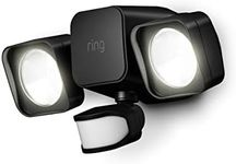 Ring Smart Lighting – Floodlight, Battery-Powered, Outdoor Motion-Sensor Security Light, Black (Ring Bridge required)