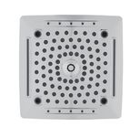 Aquieen Wall Mounted 5 Function Rubbic Overhead Shower 10" Square (Chrome)