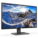 PHILIPS 439P1-43 Inch 4K UHD Monitor, 60Hz, 4ms, VA, HDR 400, USB-C Docking, KVM, Speakers, Height Adjust, MultiView (3840 x 2160 @ 60 Hz, 450 cd/m², HDMI/DP/USB-C)