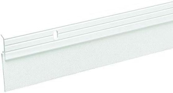 Frost King A79WHA Premium Aluminum and Reinforced Rubber Door Sweep 2-Inch by 36-Inch, White