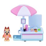 Bluey Bingo's Ice Cream Vehicle Playset with Official Collectable Bingo 2.5-3 inch Character Action Figure with her Ice Cream Cart