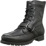 Ralph Lauren Polo Men's Ranger Boot,Black,10.5 D US