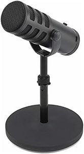 Samson Q9U Dynamic Broadcast USB Microphone - USB-C Digital Output with 24-bit - Plug-an-Play - Ideal for Podcasting, Live Sound, Broadcasting and Music Recording Applications (Black)