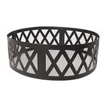 Pleasant Hearth OFW884FR Lattice fire Ring, Black