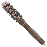 Kobe Professional Heat-Retaining Ceramic & Ionic Round Hair Brush for Blow Drying - With Nanotechnology - 25mm Barrel Brush - Blow Dry Hair Brush,Curling Brush-For Styling, Straightening & Detangling