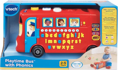 VTech Playtime Bus Phonics Toy – Interactive Learning for Kids
