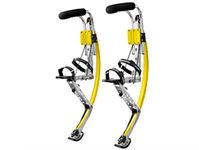 Skyrunner Authorized Company Eoedeal Adult Kangaroo Shoes Men Jumping Stilts Men Women Fitness Exercise Bouncing shoes … (Yellow, Load weight:50~70kg/110~150 Lbs)