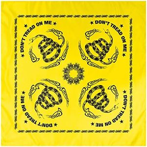 Rothco Don't Tread on Me Bandana, Yellow