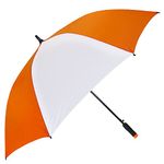 STROMBERGBRAND UMBRELLAS The Ultra Value Golf Umbrella, Orange/White, Orange/White