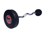 USI UNIVERSAL Curl Weight Bar With Fixed Weight Heads, Fixed Weight Barbell, RDBC 25kg Barbell Rod With Fixed Weight, Weight Lifting Gym Rod Curl Barbell Rod Fixed Weight Gym Workout Exercise Set