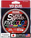 Yo-Zuri YZ-SB-20LB-5C-330YD: Superbraid Five Color 330Yds 20Lbs, (5 Color)