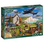 Jumbo, Falcon de luxe - Flight over Dover, Jigsaw Puzzles for Adults, 1000 piece