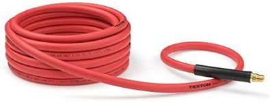 TEKTON 46135 3/8-Inch I.D. by 25-Foot 300 PSI Hybrid Air Hose with 1/4-Inch MPT Ends and Bend Restrictors