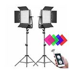 2 Packs Dimmable Bi-Color LED Video