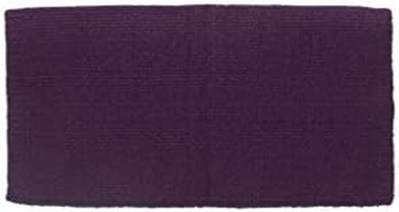 Tough 1 Solid Color Saddle Blanket, Purple