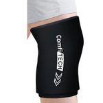 ComfiTECH Extra Large Knee Ice Sleeve for Injuries Compression Sleeve, Flexible Gel Ice Pack Reusable Cold Pack Therapy for Calf Injuries, Bruises & Sprains