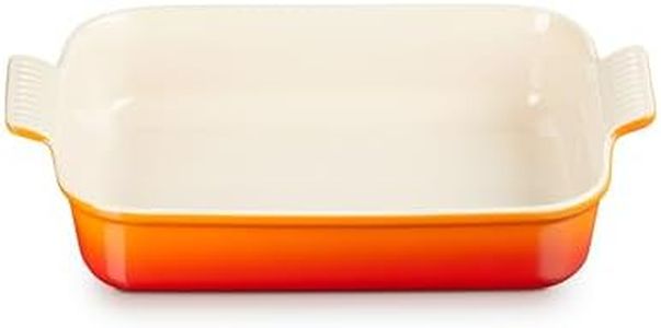 Le Creuset Heritage Rectangular Dish, Stoneware, 32 cm, 2.31 kg, Volcanic, 71102320900001