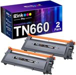 E-Z Ink Pro Compatible Toner Cartridge Replacement for Brother TN660 TN-660 TN630 High Yield Compatible with HL-L2300D HL-L2380DW HL-L2320D DCP-L2540DW MFC-L2700DW MFC-L2685DW (2 Black)