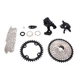 A7 Mountain Bike 1x10 Speed Group Set Mountain Bike Groupset 1x10 Speed Shifter Derailleurs Group 10S 1X 10 Speed Cassette