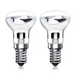 Klarlight R39 E14 30W Lava Lamp Bulbs, Small Edison Screw SES Reflector Spot Lava Lamp Bulbs, Warm White 2800K Energy Saving R39 Spotlight Halogen Bulbs Dimmable (Pack of 2)