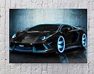 Lamborghini Aventador Tron Modified