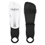 TAGVO Soccer Shin Guards for Kids Youth Adults, Protective Soccer Equipment for Boys Girls Men, Soccer Shin Pads for Kids Soccer Games EVA Cushion Reduce Shocks and Injuries