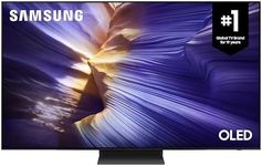 SAMSUNG S90F 65-Inch OLED 4K Smart TV, AI Gen 3 Processor, HDR+, 144Hz, Laser Slim Design, Q-Symphony, AI Game Mode, Game Hub, FreeSync Premium Pro - [QN65S90FAEXZC] [Canada] (2025)