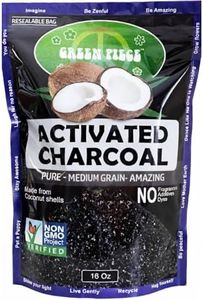 Green Piece® Activated Charcoal Pure Course Grain Air Purifying Bags- Kid/Pet Friendly Air Fresheners Odor Absorber - Resealable Bag Made by Green Piece
