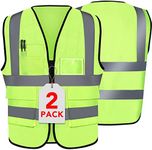 XPCARE 2-Pack Reflective Safety Ves