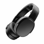 Skullcandy Crusher Wireless Over-Ear Bluetooth Headphones - Adjustable Sensory Bass, Noise-Isolating Fit, 50Hr Battery, Mic, Travel Bag – Black