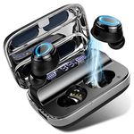 Wireless Earbuds, Bluetooth 5.3 Earbuds with 140H Playtime, Bluetooth Headphones Noise Cancelling Stereo Bass Wireless Earphones in Ear USB-C Charging Case, IP7 Waterproof Sport for for Android iOS