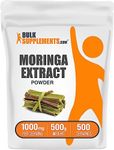 BulkSupplements.com Moringa Extract Powder - Superfood Supplement, From Moringa Oleifera, Antioxidants Supplement, Moringa Powder - Vegan & Gluten Free, 1000mg per Serving, 500g