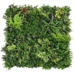 Garden Hub Artificial UV Vertical Garden Green Wall Matt | Panels | Grass for Home | Office Decoration C2060 (1mtr X 1mtr, 10.76sqft)