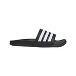 adidas Unisex ADILETTE COMFORT SLIDES, black/white/black, Numeric_9 US Men