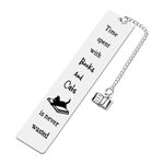 Cat Lover Gifts for Women Men Office Reading Bookmark for Book Lovers Daughter Son Friends Graduation Gifts for Girls Boys Gf Cat Bookmark for Teacher Book Club Gift Ideas Birthday Gift for Readers