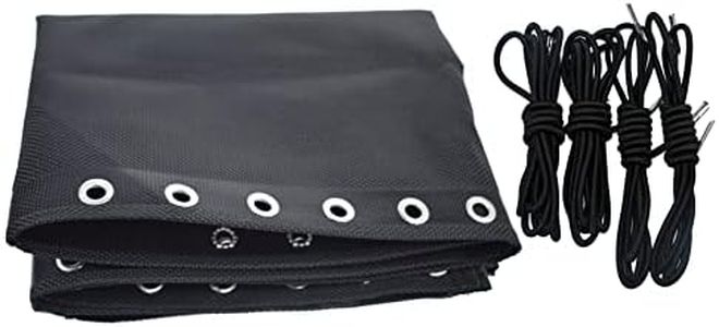 Azatemgo Cordon de rechange universel en tissu pour chaise Zero Gravity - 160 x 48 cm - Noir