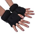 DONEMORE7 Weighted Exercise Gloves, Pair of 2 lb,Sandbag Weight Bearing Training Gloves Fitness Gloves with Wrist Support for Gym Boxing, Cross Training, Cardio Workouts